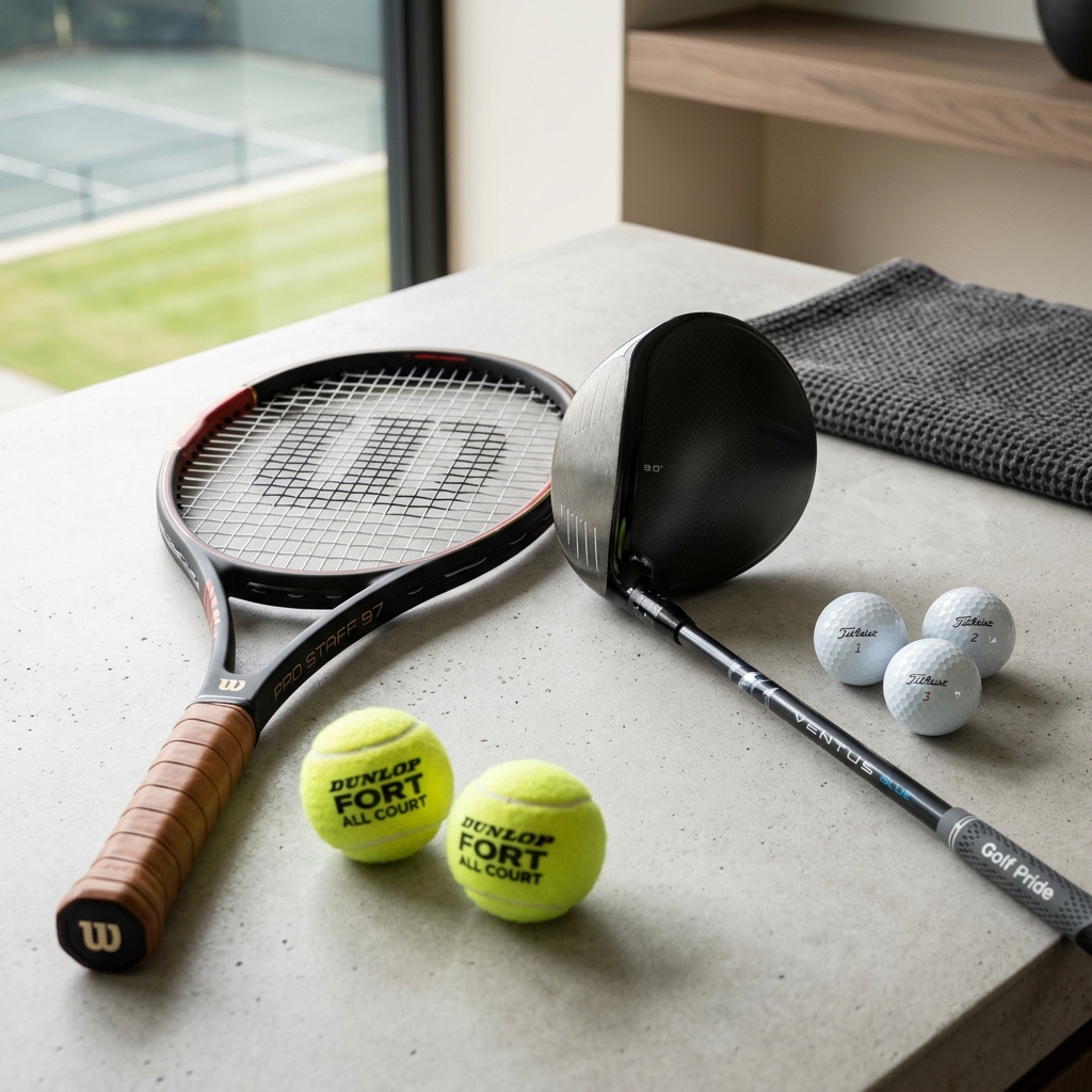 Premium tennis and golf gear — performance equipment and accessories in Greenville SC